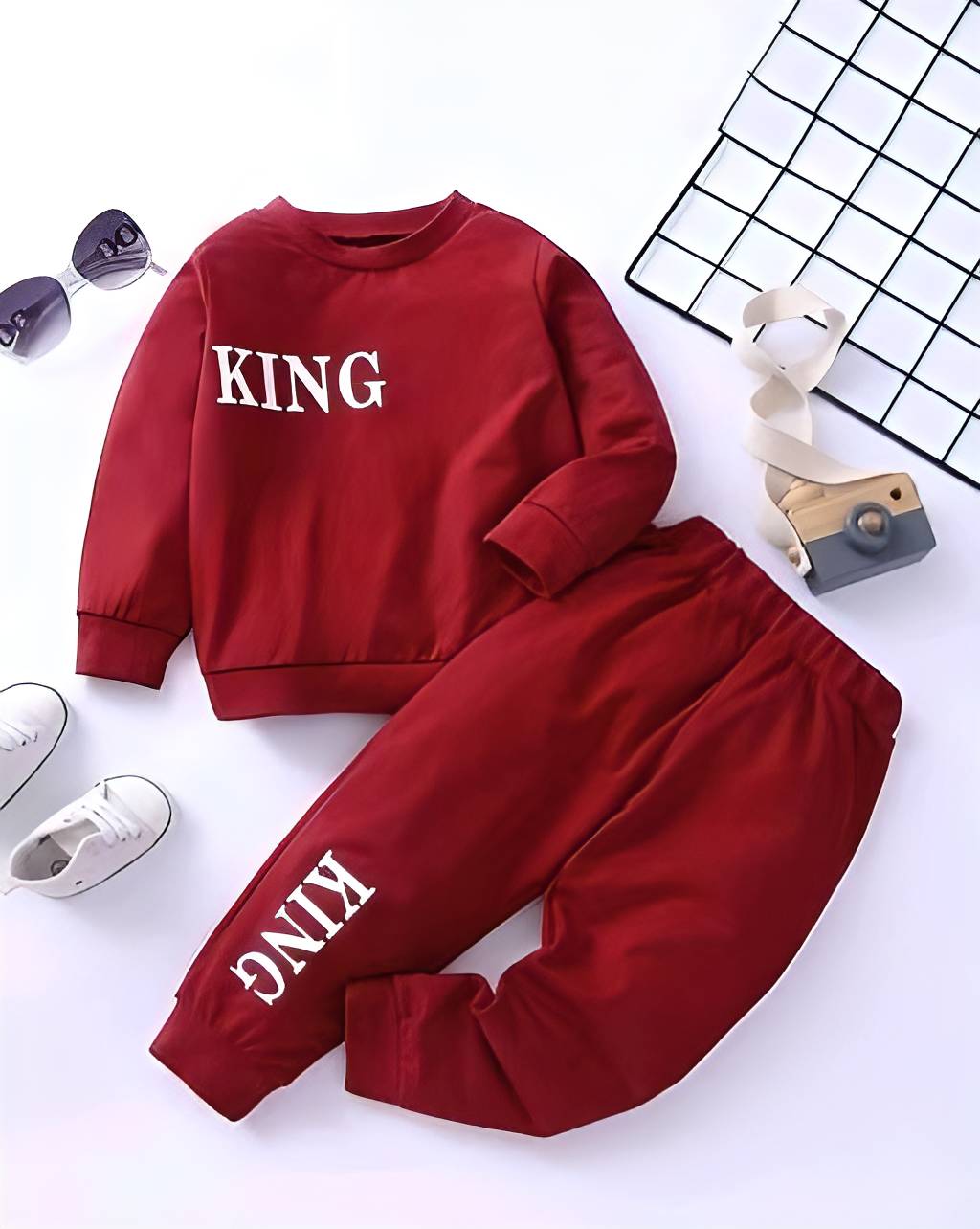 Trendy Red Suit